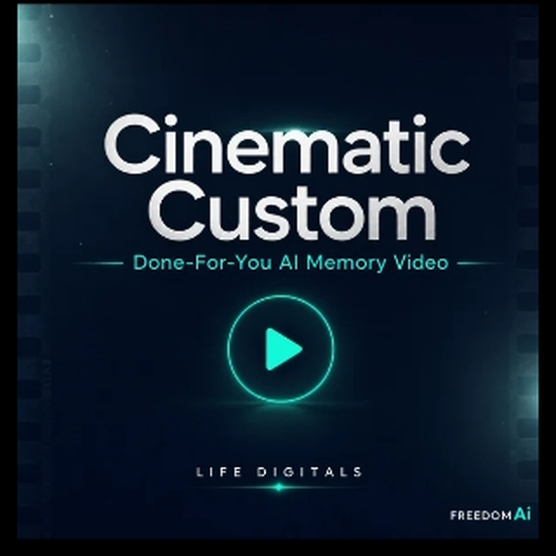 Cinematic Custom memory video