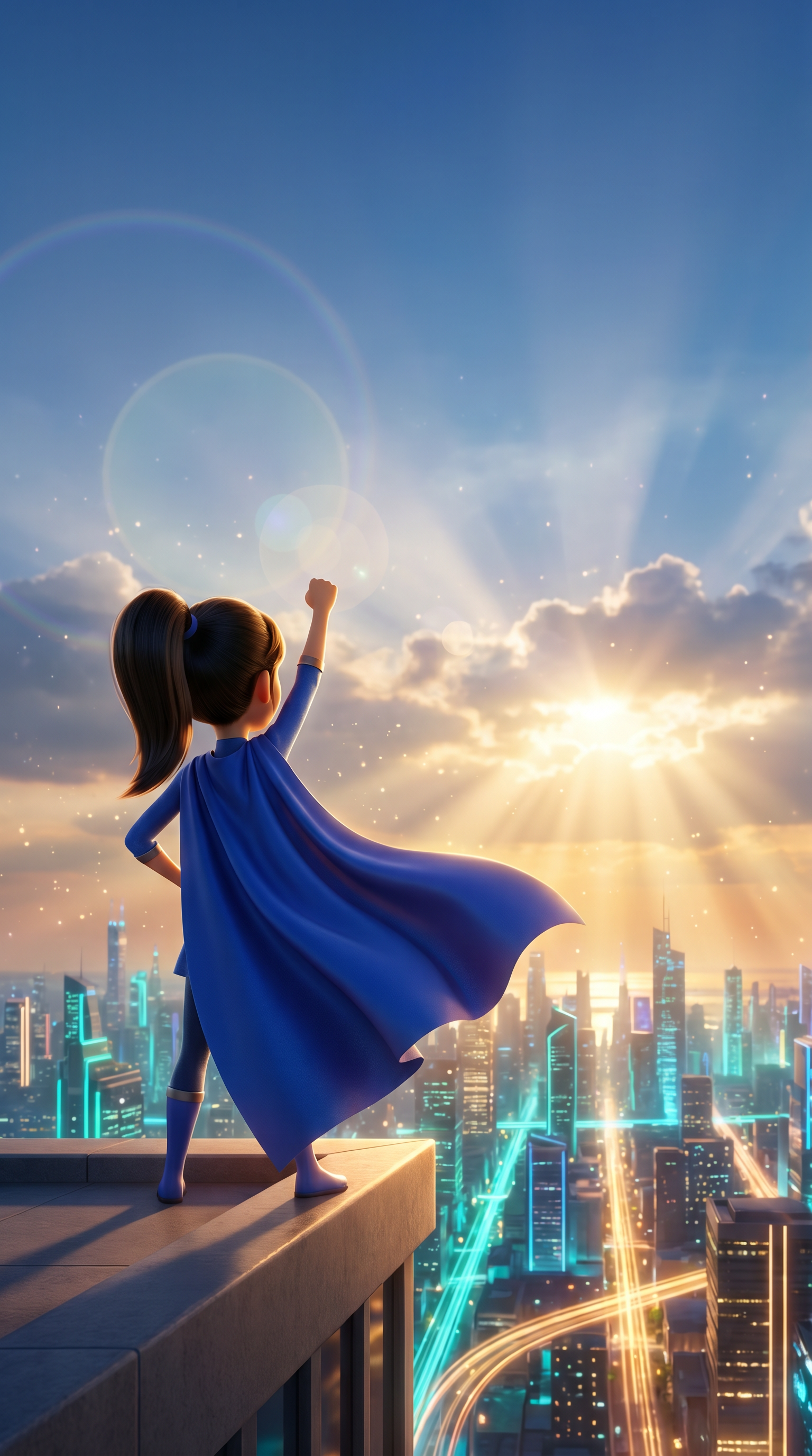 Superhero keepsake reel